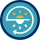 Sunlight timer icon